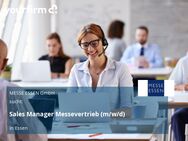 Sales Manager Messevertrieb (m/w/d) - Essen