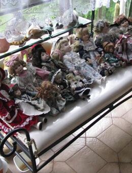Porzellanpuppen zu verkaufen - Obermichelbach