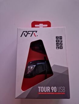 684F RFR 14323 Be­leuch­tungs­set Tour 90 USB Schwarz Fahrrad Lampen LED - Stuttgart