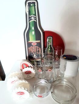 Villacher Biergläser, Bierdeckel/ Halter, Tablet, 3 Aschenb. usw. - Düren