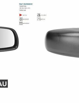 AUßENSPIEGEL RECHTS ELEK. BEH. ASPH. VW SHARAN 7M8 7M3857508J NEU - Dortmund Wickede
