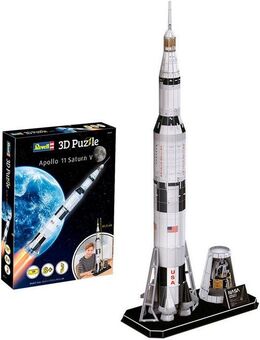 Revell® 3D-Puzzle Apollo 11 Saturn V, 136 Puzzleteile