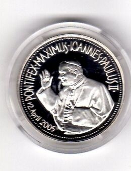 Gedenkmünze Papst Johannes Paul II. - Deutschland-Besuch 2005 - Körner