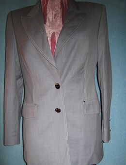 NEU * Elegant * DESIGNER * Kostüm * Anzug * BLAZER * in Jeans Optik "ESCADA" Original * Gr. 40- 42/ M * serenity * hell- himmel- blau * - Riedlingen