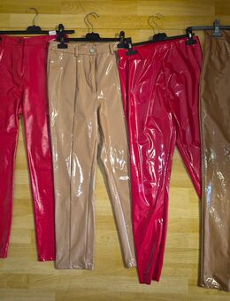 Lack Lackhose Venyl Spiegelglanz Lackleggins Leggins Gr.M/L - Löwenberger Land