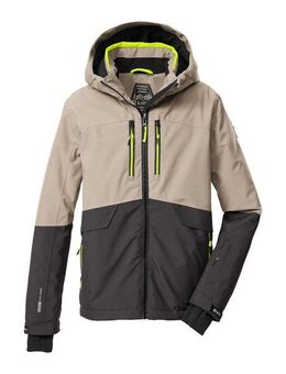 Killtec Skijacke KSW 201 BYS SKI JCKT Stylische, wasser- und winddichte Skijacke mit reflektierenden Details