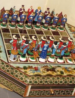 Schach Zinn Figuren Musketiere und Garde Richelieu - Spraitbach