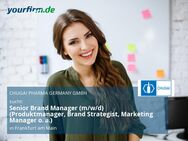 Senior Brand Manager (m/w/d) (Produktmanager, Brand Strategist, Marketing Manager o. ä.) - Frankfurt (Main)