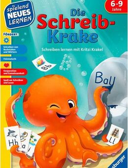 Ravensburger Spiel Die Schreib-Krake, Lernspiel, Made in Europe