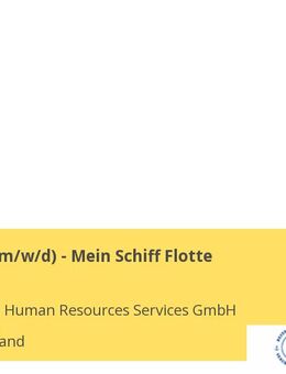 Sous Chef (w/m/d) - Mein Schiff Flotte - Berlin Mitte