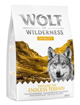 Wolf of Wilderness Probierbeutel - getreidefrei - Mobility - Huhn (400g)