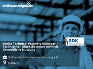Senior Technical Property Manager / Technischer Objektbetreuer (m/w/d) Gewerbliche Nutzung - Fellbach