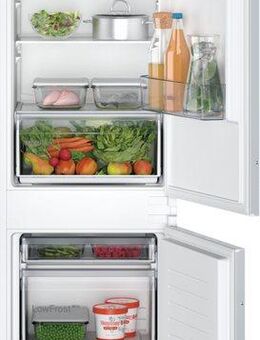 BOSCH Einbaukühlgefrierkombination Serie 2 KIV86NSE0, 177,2 cm hoch, 54,1 cm breit