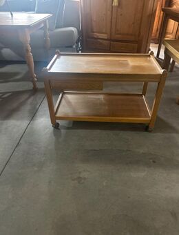 Vintage Holzwagen auf Rollen/ Teewagen / Beistelltisch - Überlingen Zentrum