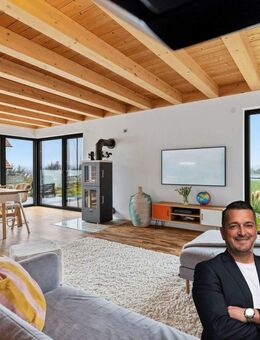 Exklusives Architekten-Holzhaus im Passivhausstandard mit Panoramablick - Zusmarshausen