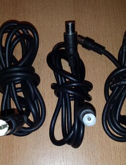 8 x Stück Koaxialkabel 95 dB / 75 Ohm, 3C-2V,Stecker zu Buchse von 120 cm - 3 m - Verden (Aller)