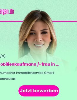 Immobilienkaufmann /-frau (m/w/d) in Teilzeit - Wolfenbüttel