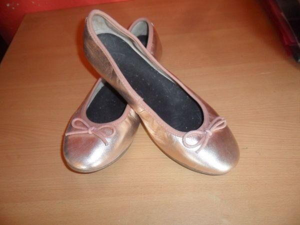 Tolle Ballerinas Gr 40 Fb gold guter Zustand - Neunkirchen Zentrum