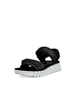 Ecco ECCO GRUUV SOL W Sandalette, Plateau, Sommerschuh, Sandalette mit praktischem Klettverschluss