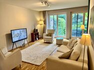 Moderne, vollmöblierte Wohnung mit Garten in Hamburg-Marienthal - Hamburg