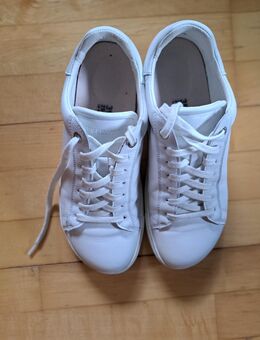 Birkenstock Sneaker für Damen, Naturleder, weiß, Gr. 39 - Königswinter