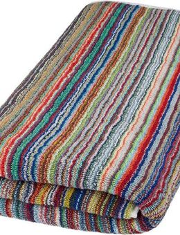 ROSS Saunatuch Missoni-Serie, Frottier (Packung, 1-St), aus feinster Baumwolle, dezente Streifen, Multifarben