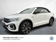 VW T-Roc Cabriolet, 1.5 l TSI R-Line OPF ri ebe, Jahr 2022 - Dresden