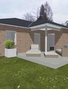 Neubau: Winkelbungalow (Massivhaus als Klinkerbau) in Schiffdorf-Geestenseth inkl. 9,79 kWp PV - Schiffdorf