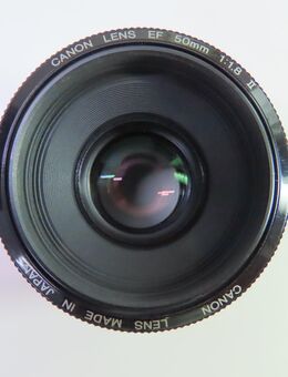 Canon EF 50mm 1/1,8 II SLR Festbrennweite, lichtstarkes Normalobjektiv - Wesel