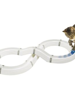 Ferplast Spielschiene Flashlight - Starterset: Spielschiene + 2 extra Ersatzbälle