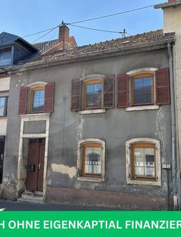 BIETERVERFAHREN - PROVISIONSFREI für Käufer - Sanierungsbedürftiges Reihenmittelhaus aus Nachlass - Wallerfangen