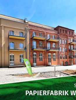 ERSTBEZUG sanierte Papierfabrik | Familienwohnung mit Loggia am Wasser, 2 Bädern, Stellplatz u.v.m. - Schkeuditz