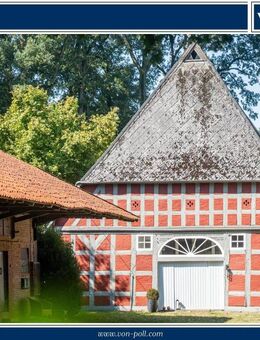 Bauernhaus mit Pferdestall und Weiden - Hemsbünde