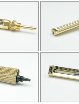 SIKA Maschinen Thermometer - aus der Berufsschifffahrt - neu und ungenutzt aus einem Depot - Kaltenkirchen