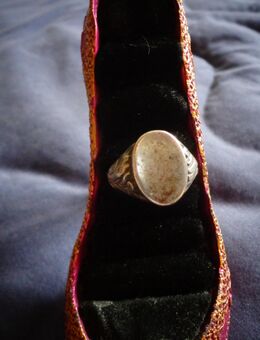 alter Herrenring, Silber - Wollbach