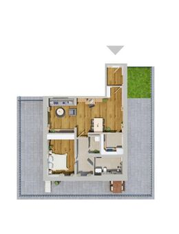 2-Zimmer Wohnung - Erstbezug - ab 01.01.2026 - Lenting