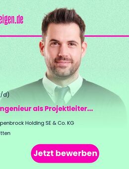 Bauingenieur als Projektleiter (m/w/d) Tief-, Kanal- und Straßenbau - Oldenburg