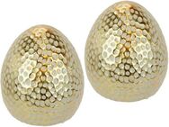 I.GE.A. Osterei Deko-Ei, Osterfigur Oster-Ei (Set, 2 St), Eier, Ostern, Frühlingsdeko, Gartendeko Osterdeko