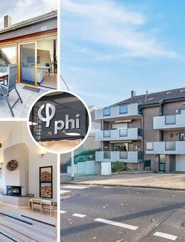 PHI AACHEN - Stilvolle Split-Level-Wohnung mit Terrasse und Garage in ruhiger Lage von Würselen! - Würselen