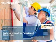 Bauleiter (m/w/d) für Parkett und Bodenbeläge - Köln