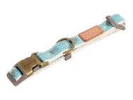Zolux Taiga Halsband, blau Größe L: 40 - 65 cm Halsumfang, B 25 mm
