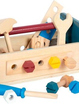 Small Foot Spielwerkzeugkoffer Werkzeugkasten/Werkbank Workshop, (33-tlg), aus Holz