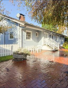 Direkt am Weserdeich: Bode Blockhaus in Dedesdorf - Loxstedt