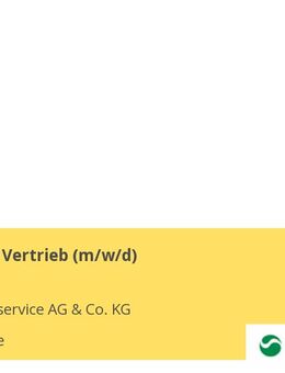 Teamleiter Vertrieb (m/w/d) - Karlsruhe