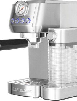 Gastroback Espressomaschine 42722 DESIGN ESPRESSO PICCOLO PRO M, mit integriertem, automatischem Milchaufschäumer