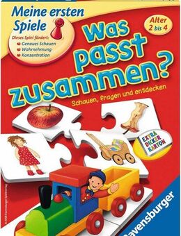 Ravensburger Spiel Was passt zusammen?, Made in Europe