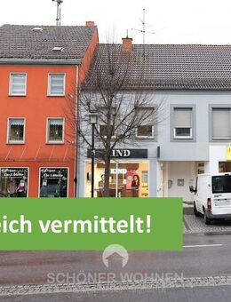 Losheim-Zentrum: Geschäftshaus mit Wohnung, 1A-Lage mit Parkmöglichkeiten - Losheim (See)