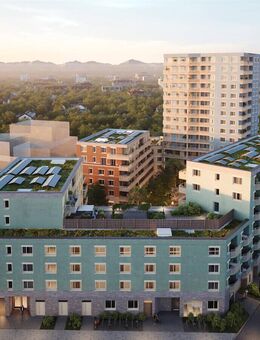 Blick in die Berge: 3-Zimmer-Neubau - München