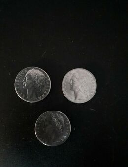 3 Stück 100 Lire Kursmünze 1977 und 1963 italienische Lira 🇮🇹 - Essen