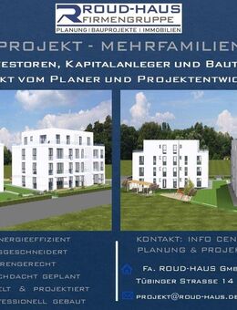 + EXKLUSIVES MEHRFAMILIENHAUS-PROJEKT! + - Nürtingen